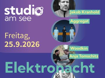 Tickets für STUDIO am See 2026 - Elektronacht am 25.09.2026 - Karten kaufen